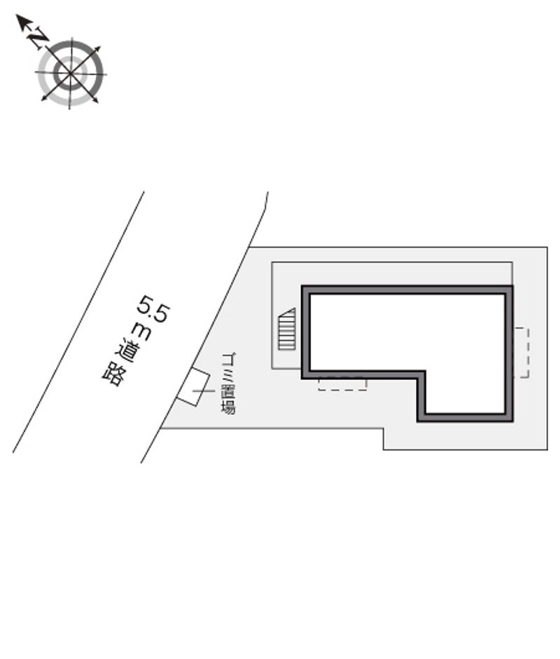 レオパレスウエストマーランド 配置図