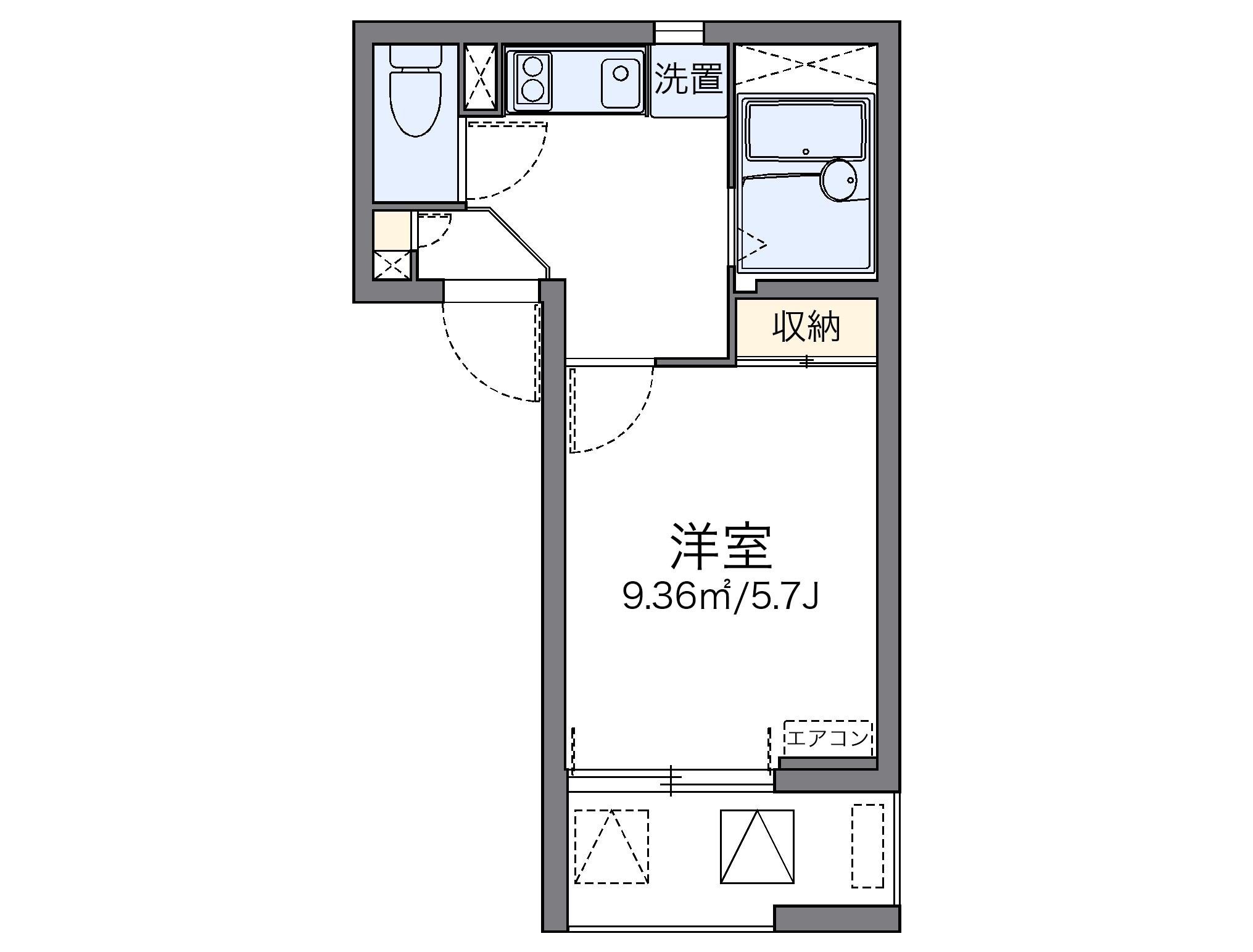 レオネクストエスケイフジ 302号室 2