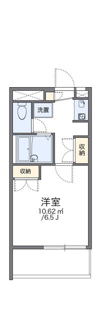 レオパレスヒルズ日野 間取り図