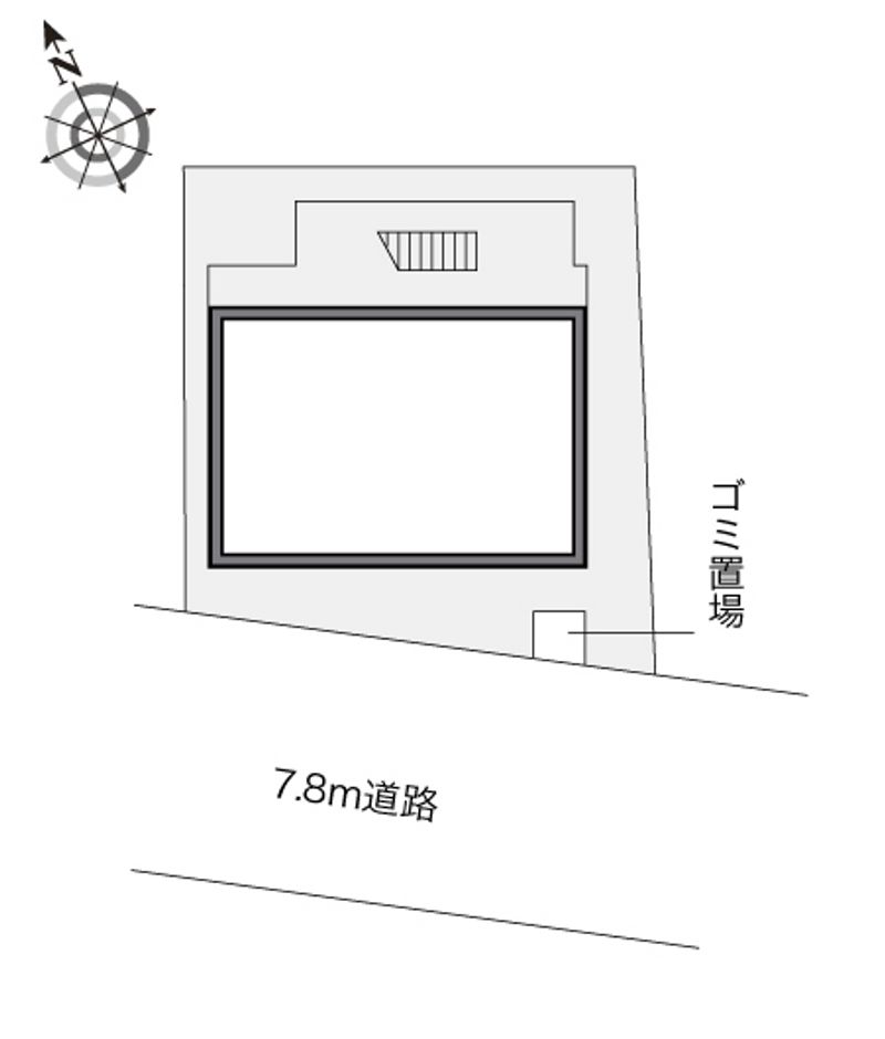 レオパレス壱番館 配置図