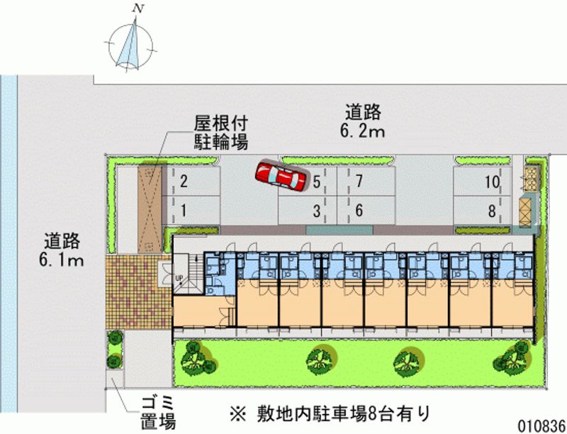 レオパレスえびす 月極駐車場