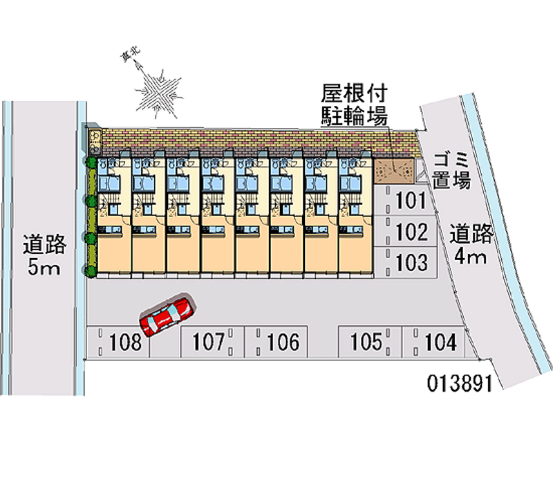 13891月租停車場