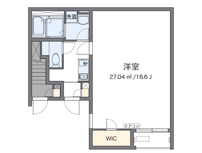 クレイノマルイチ 間取図
