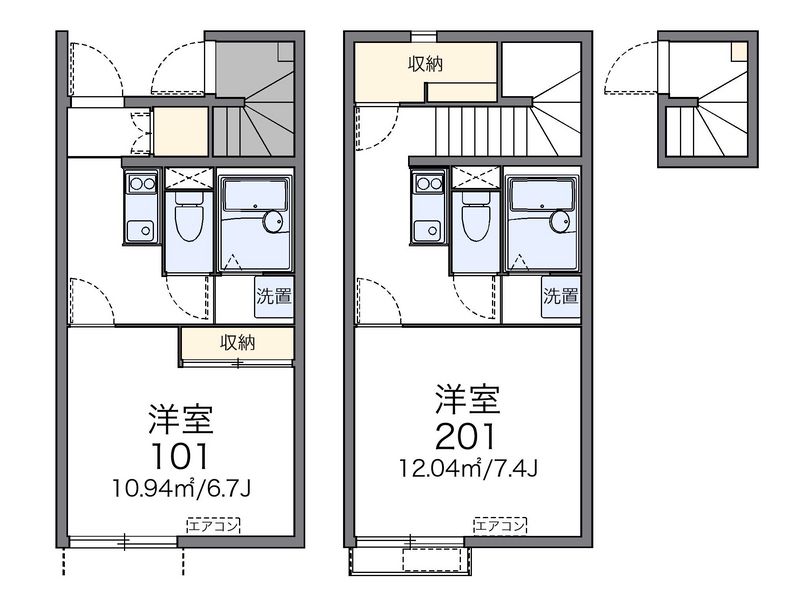 レオネクスト芝 間取図