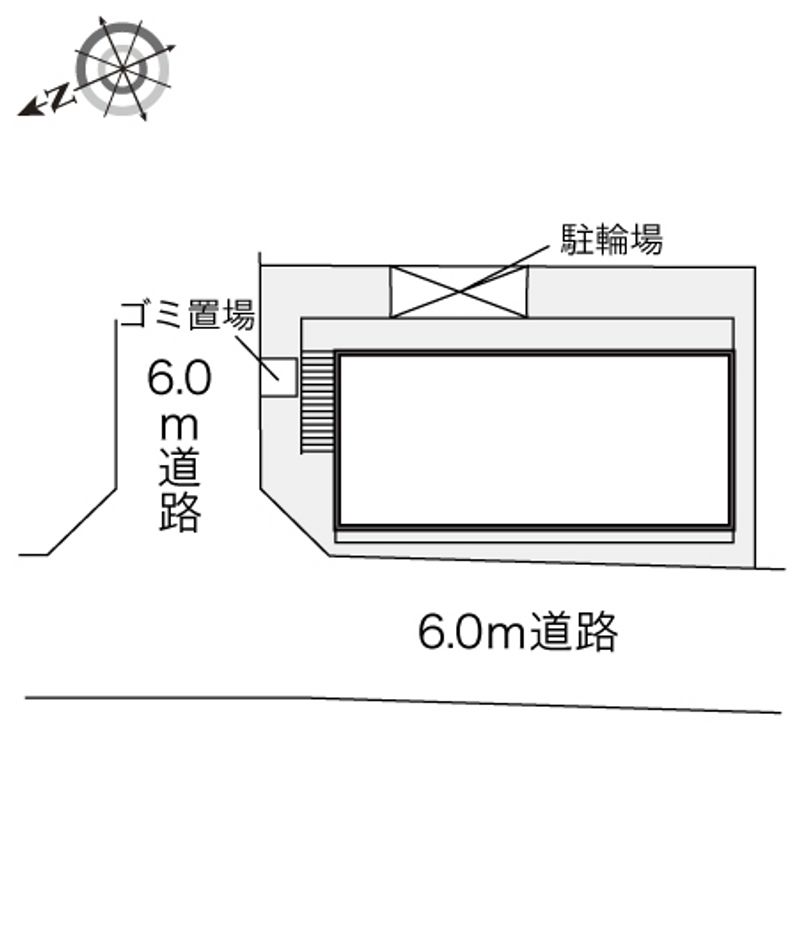 レオパレス甲東園 配置図