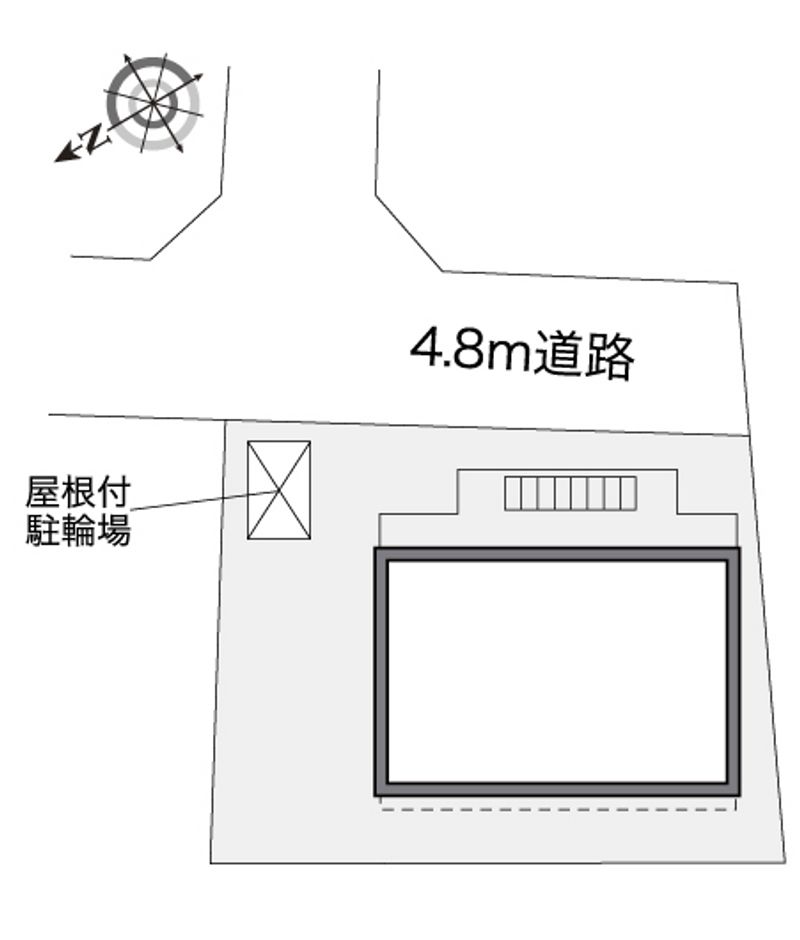 レオパレスペニーハイツⅠ 配置図