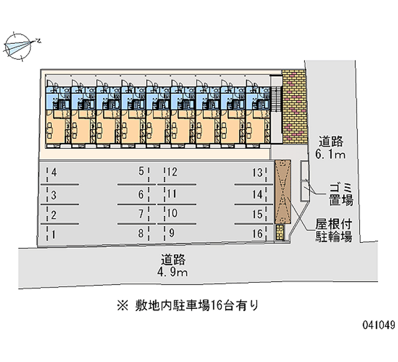 41049 Monthly parking lot