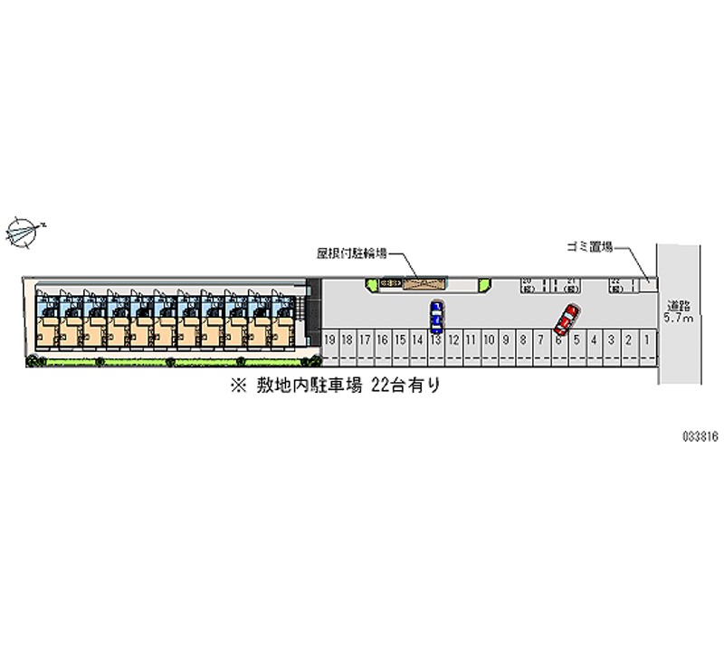 33816月租停車場