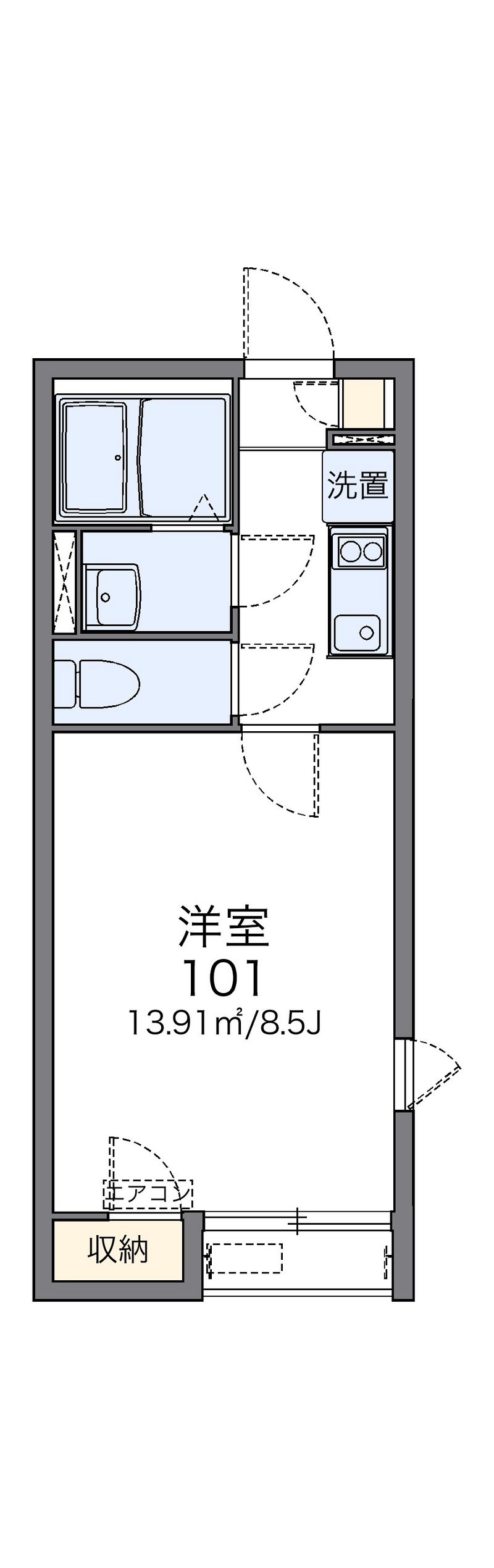 レオネクスト森井 間取図