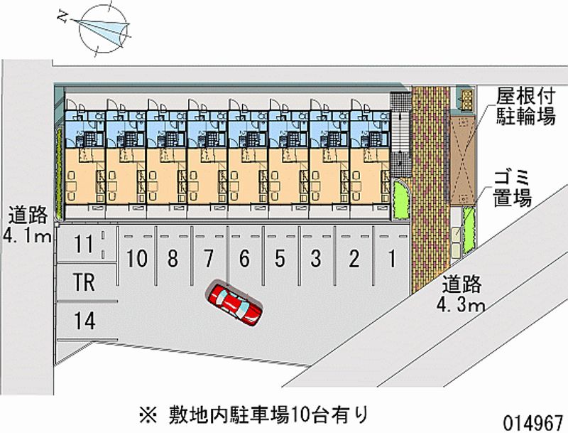 14967月租停車場