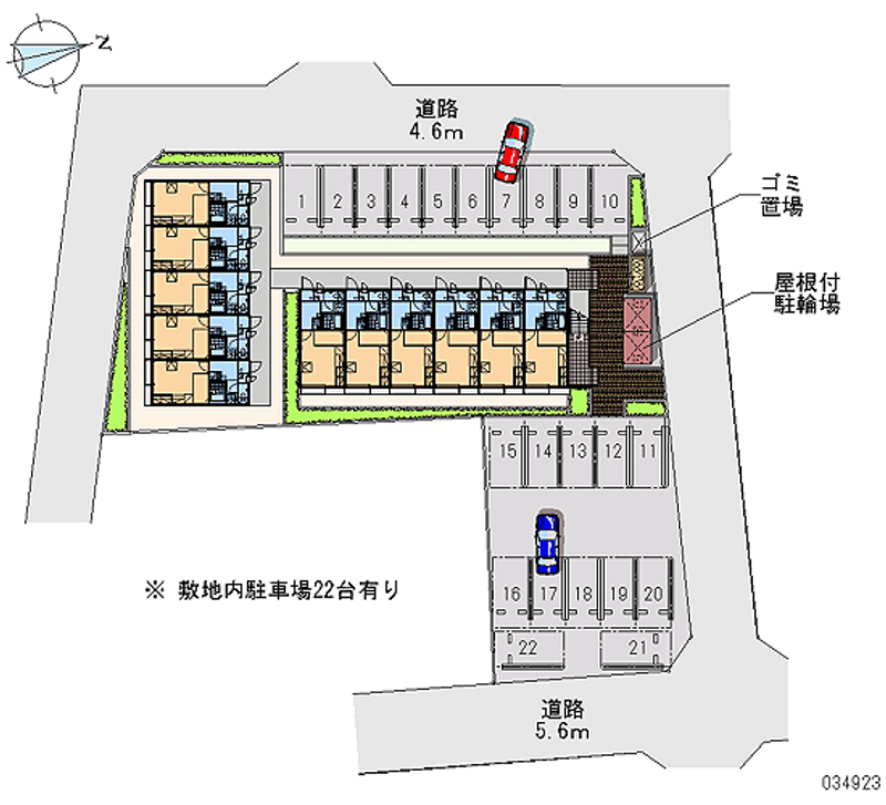 34923月租停車場