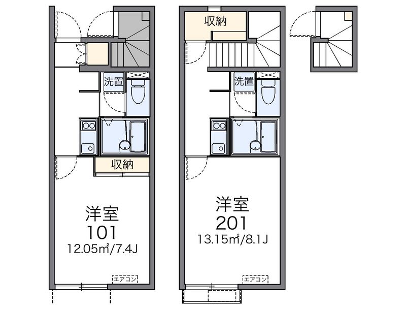 レオネクストけやき通り 間取図