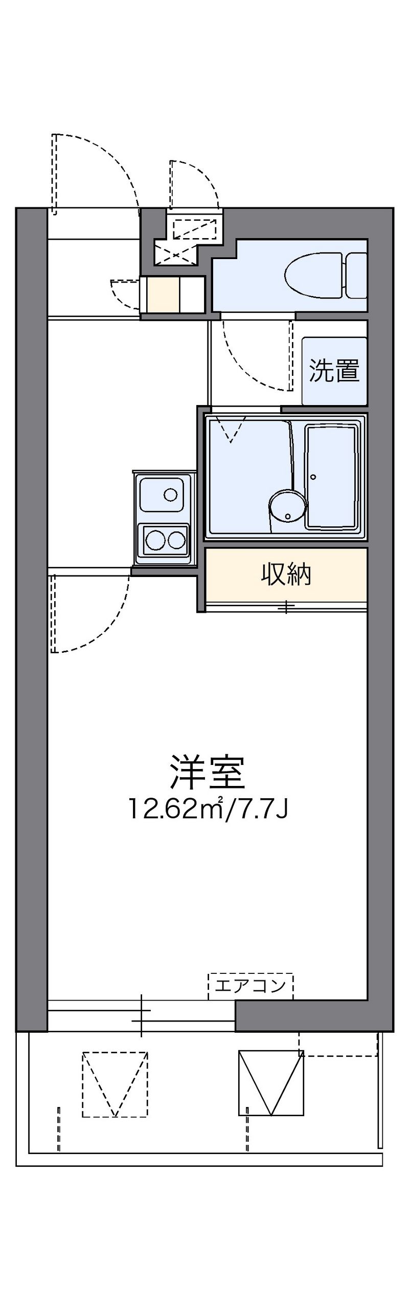 レオパレスちゅら 間取り