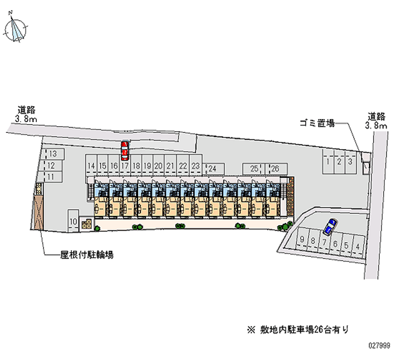 27999月租停车场