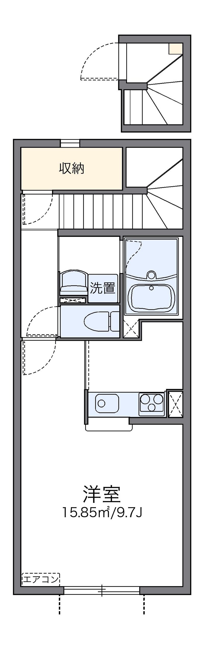 レオネクストサンハイム旭 間取り