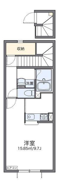 レオネクストサンハイム旭 間取り図