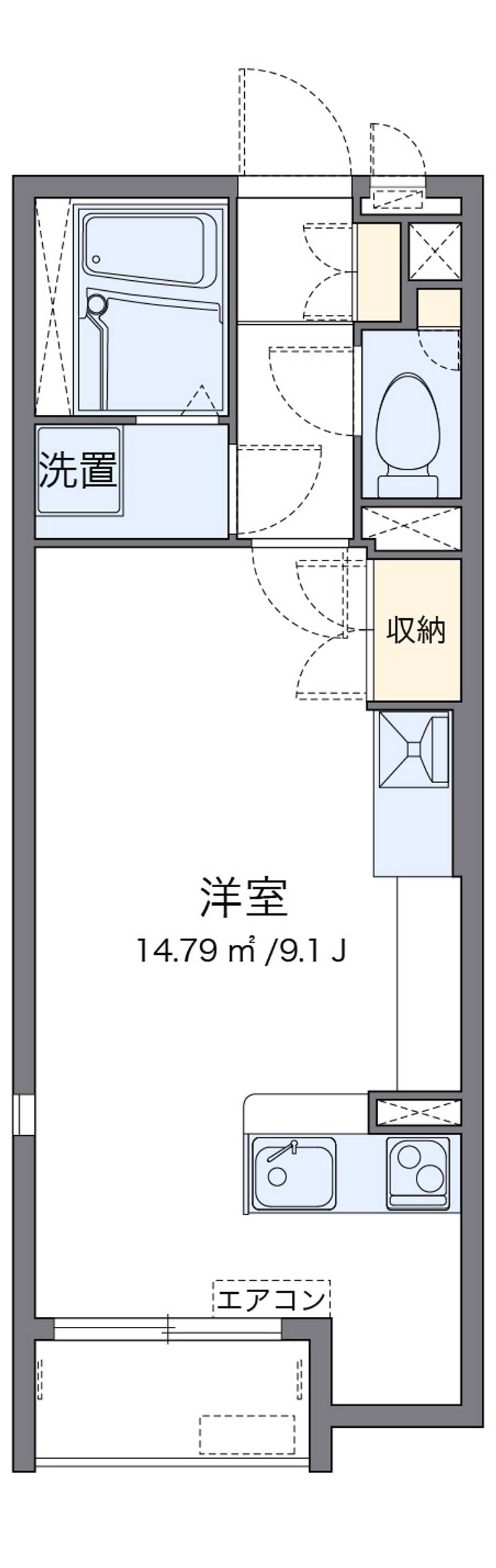 ミランダアンネイハイム 間取図