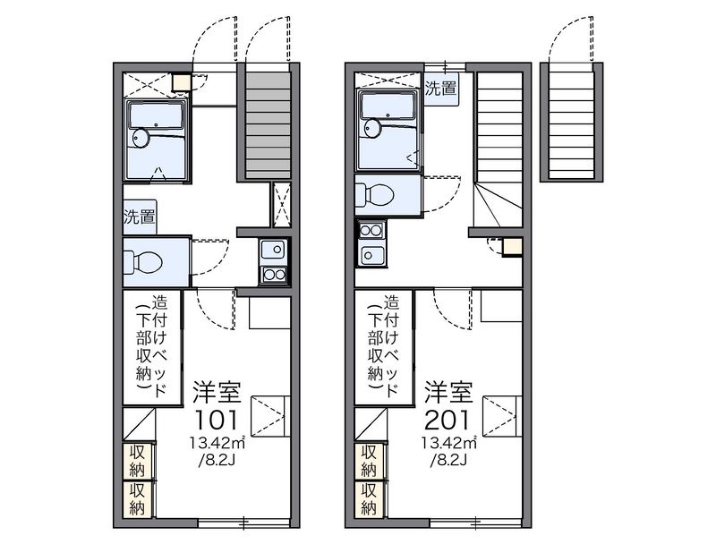 レオパレスＶｅｇｅｔａｂｌｅＹ 間取図