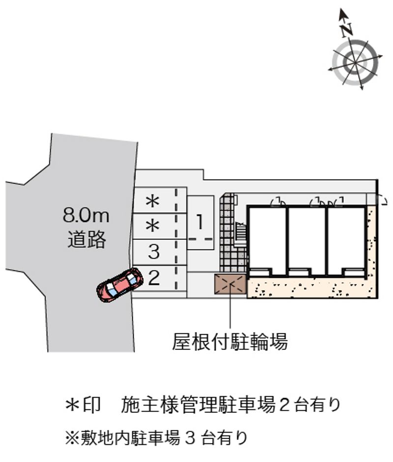 クレイノＦｒｅｅｓｉａ 配置図