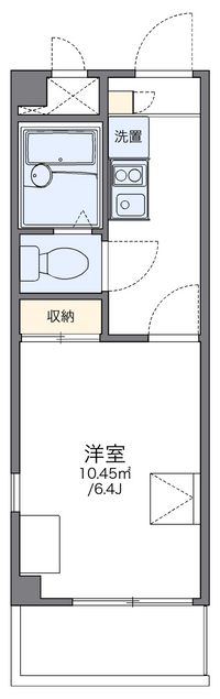 レオパレスエタージュ 間取り図