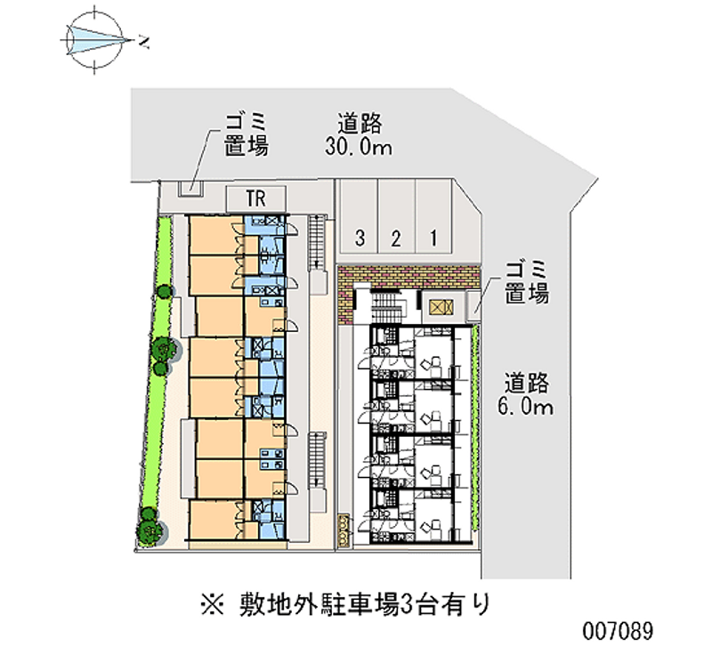 07089月租停車場