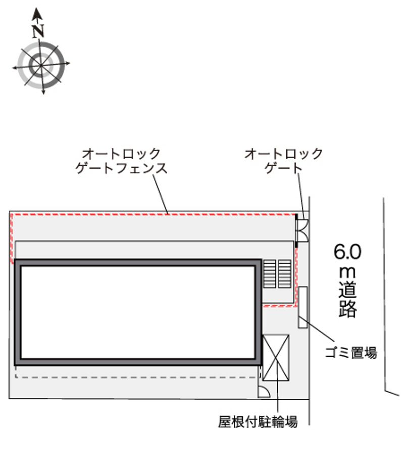 レオパレスアスター 配置図