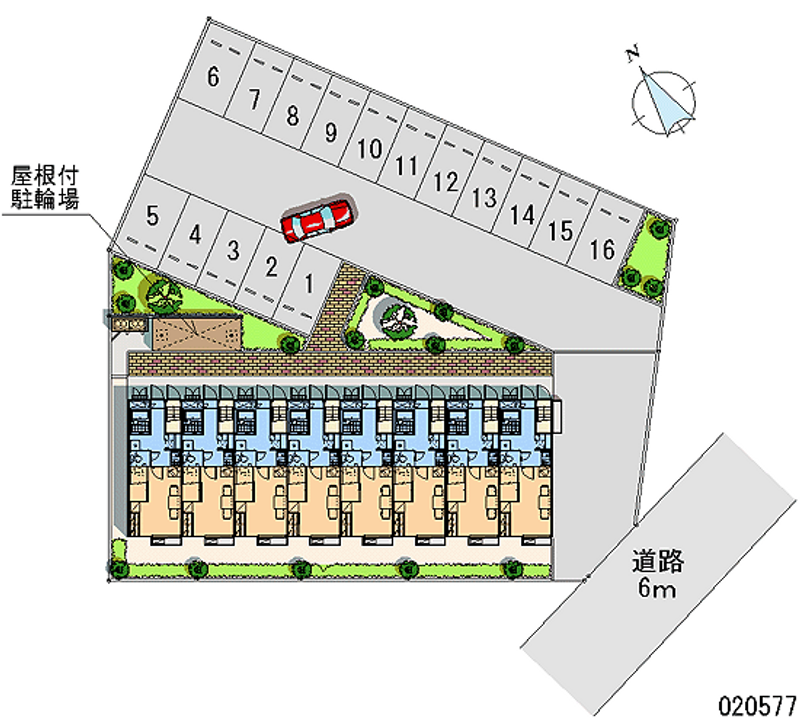 20577月租停車場