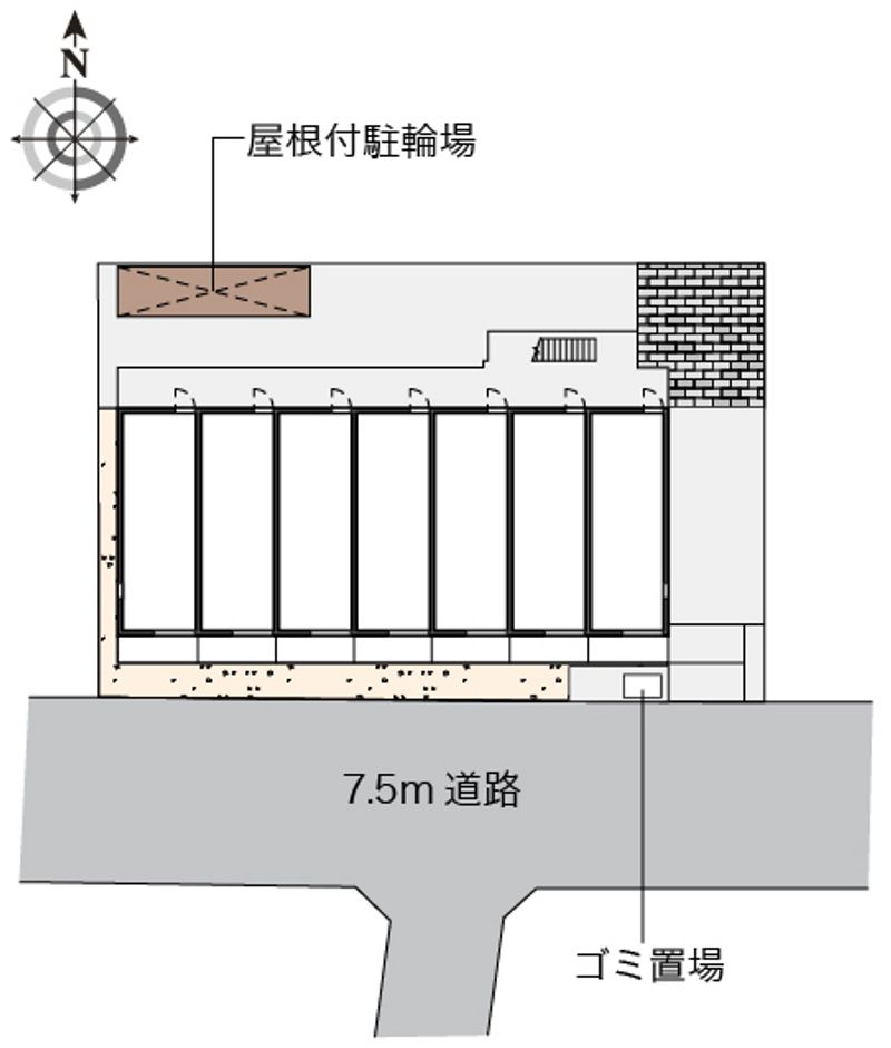 レオネクスト新城 配置図