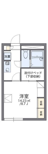 レオパレスＰａｏ　Ａ 間取り図