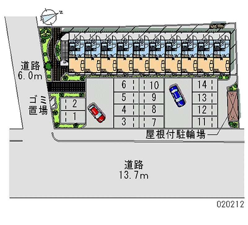 20212月租停车场