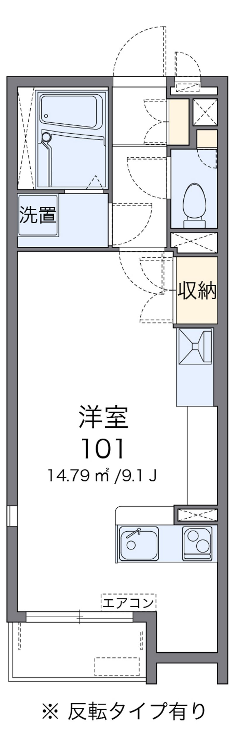 ミランダファジアーノ 間取図