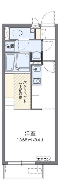 ミランダメゾンド　スヴニール 間取り図