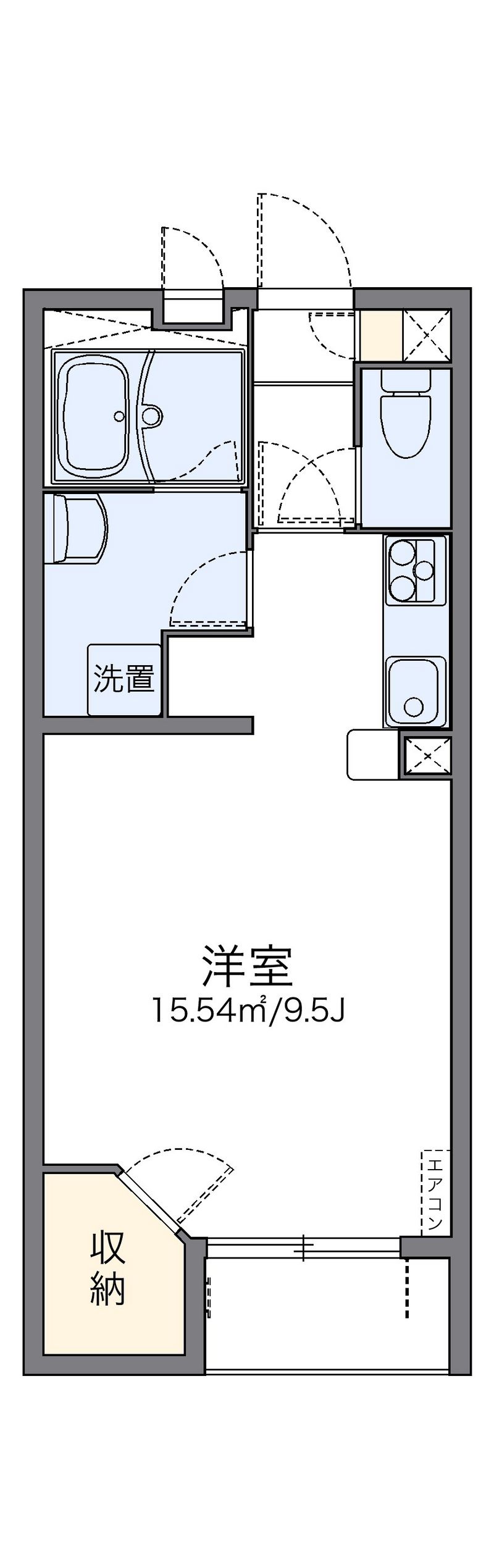 レオネクスト松木 間取図