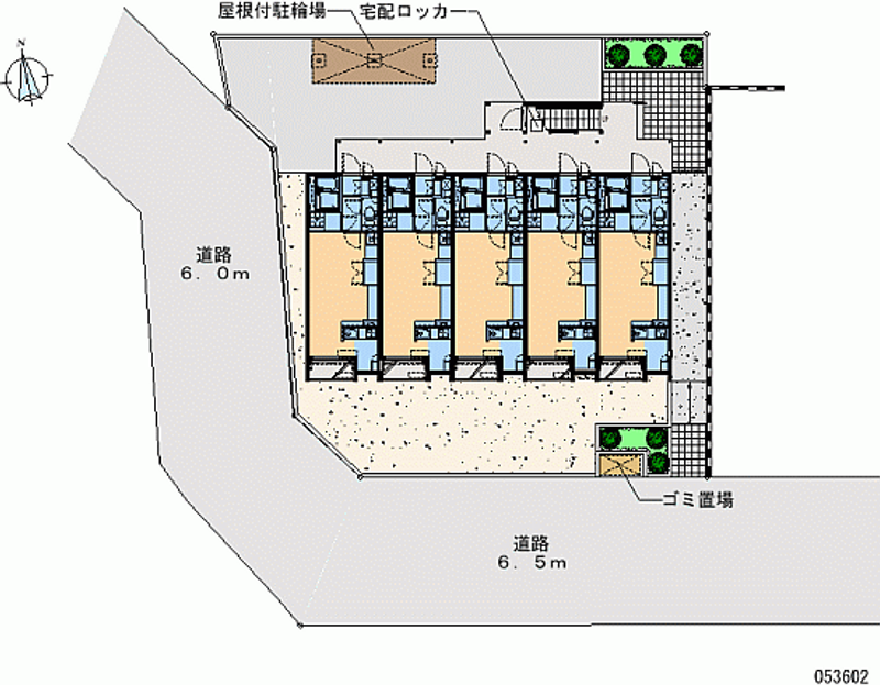 レオネクストＫ　ａｎｄ　Ａ 区画図