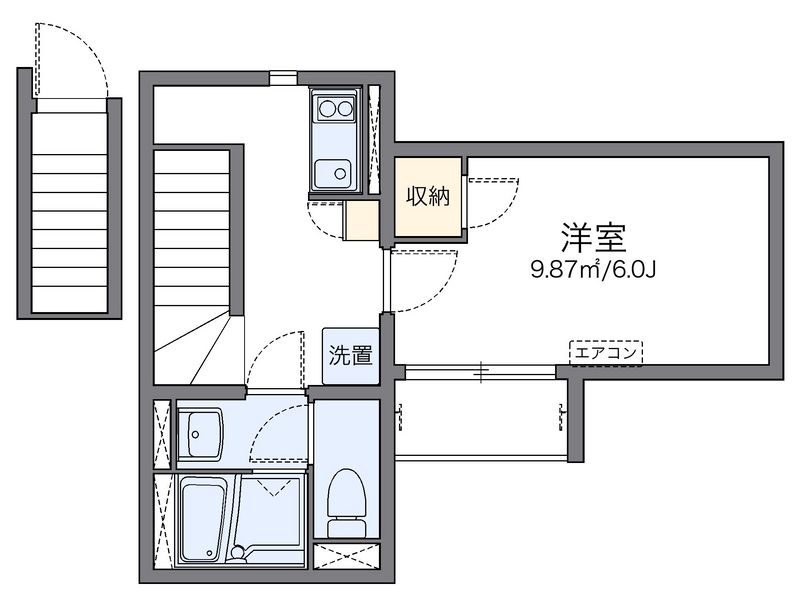 レオネクストグレイスタートル 間取図