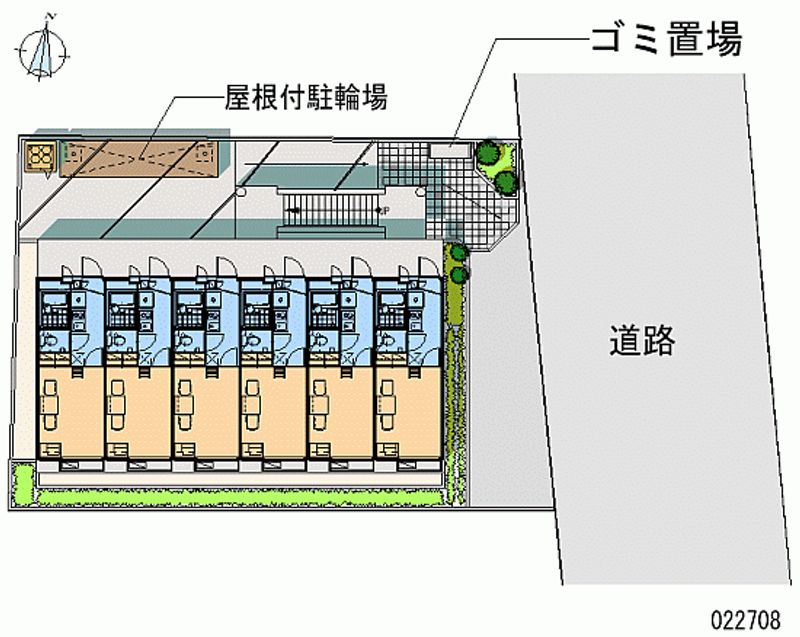 レオパレスベルウッド 区画図