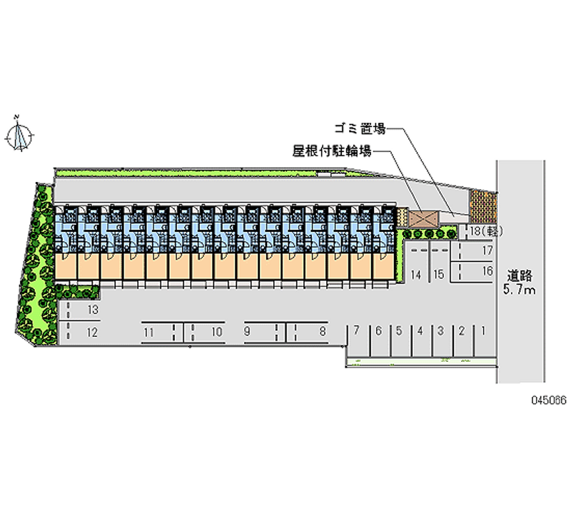 レオネクスト高山 月極駐車場