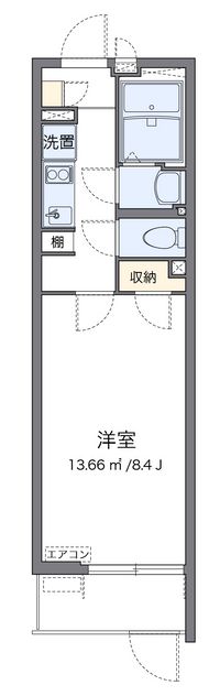 クレイノルナ　ルミエール三郷 間取り図