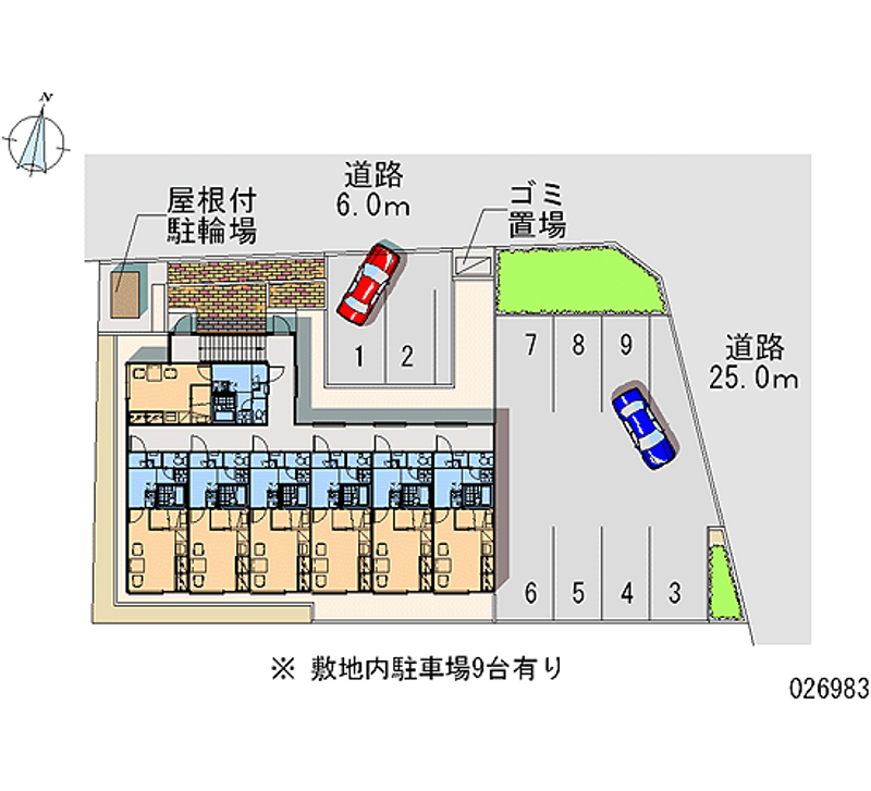 26983月租停車場