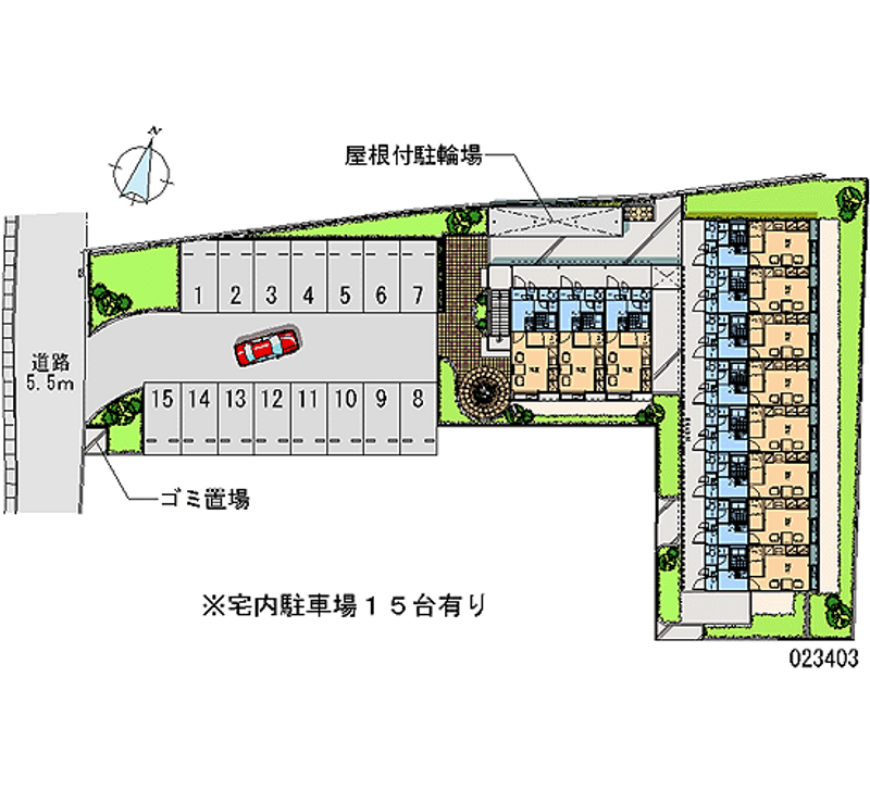 23403月租停车场