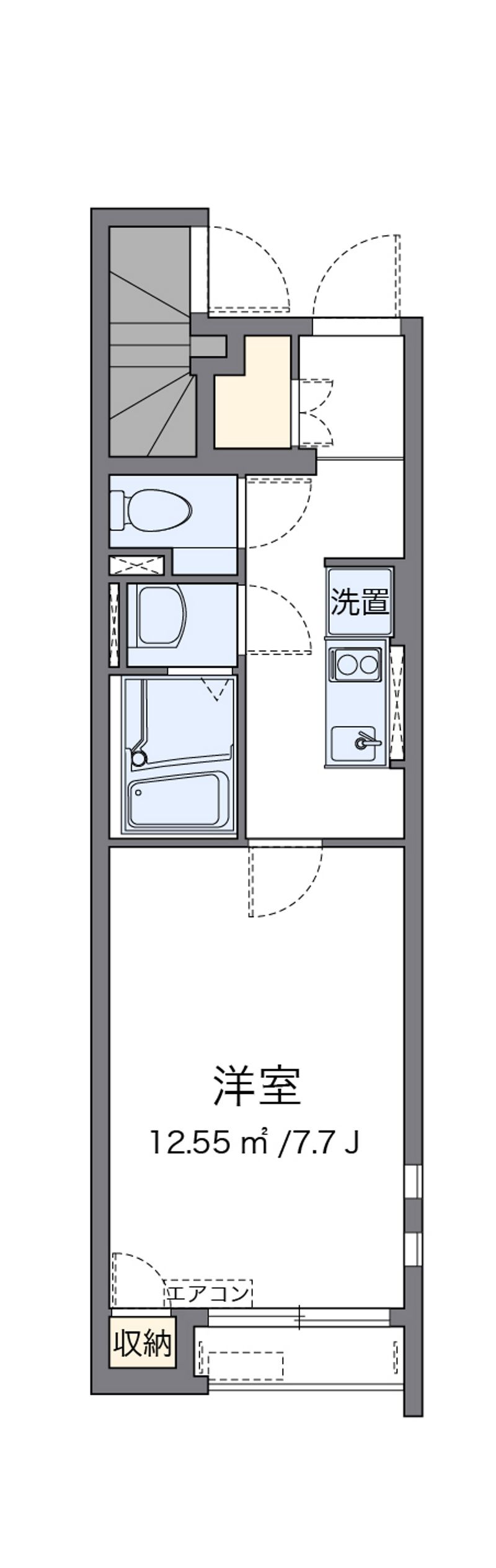 クレイノ天愛 間取り