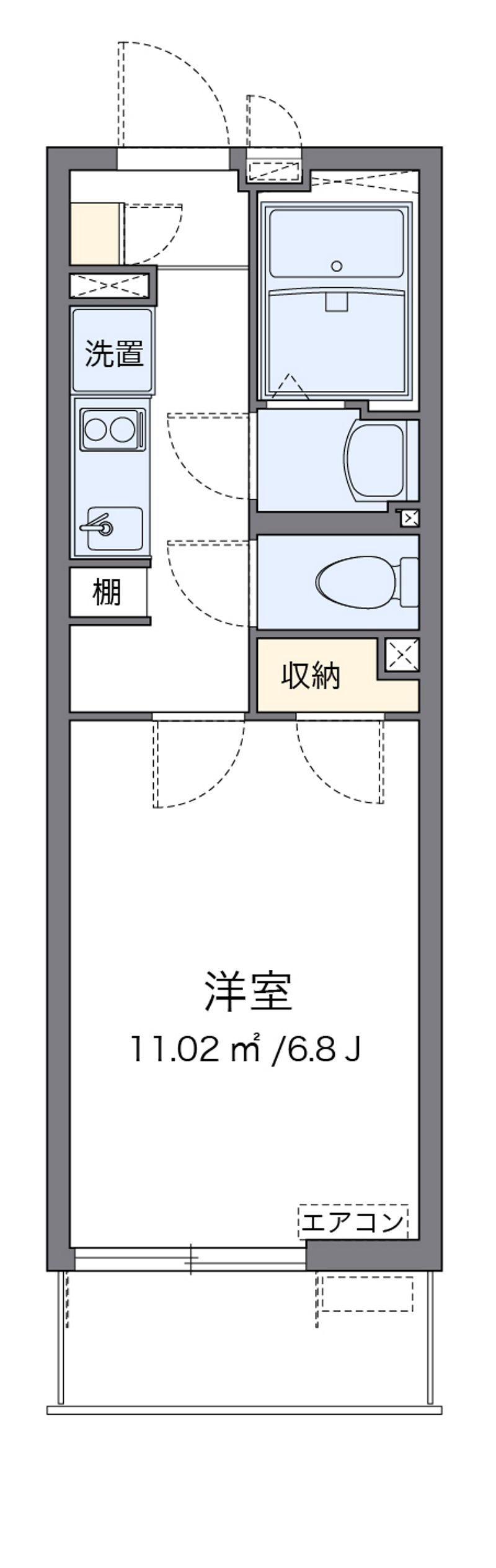 クレイノヴィクトワールＳＤＫ 間取図