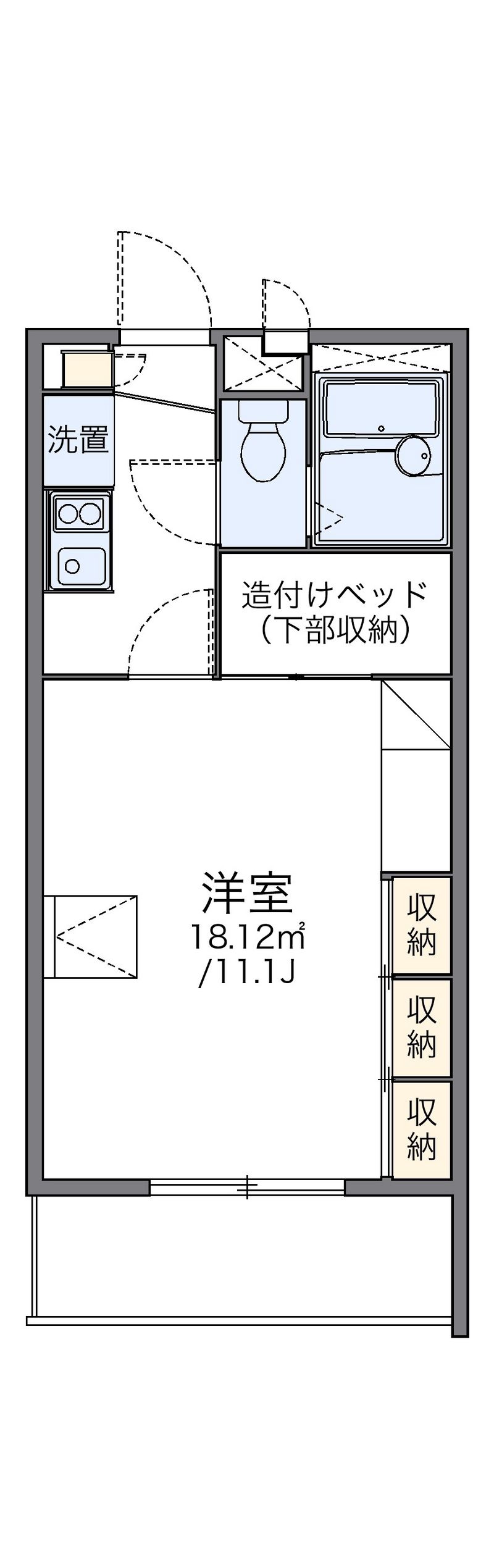 レオパレスＡＳＴ 間取り