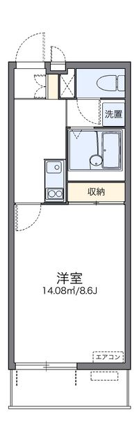 レオネクスト苅藻 間取り図