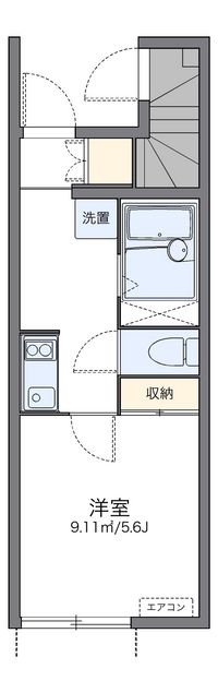 レオネクストハイツ五位ノ池Ⅱ 間取り図