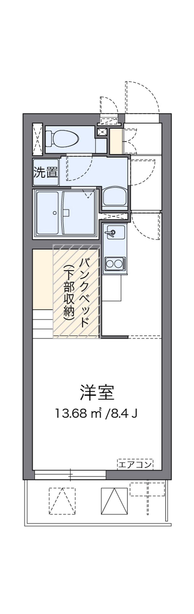ミランダＫＥＥＰ　ＮＥＸＴⅢ 間取図