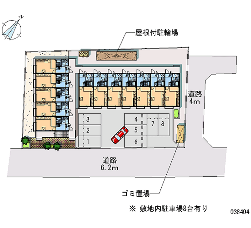 38404 Monthly parking lot