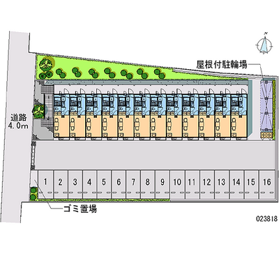 23818 Monthly parking lot