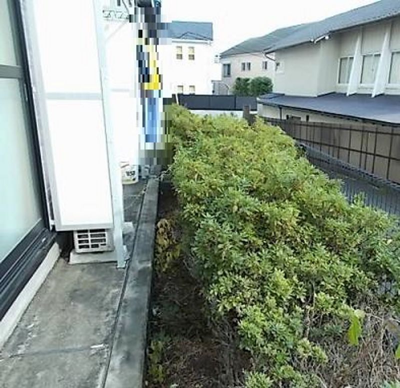 レオパレスフォンティーヌ 庭