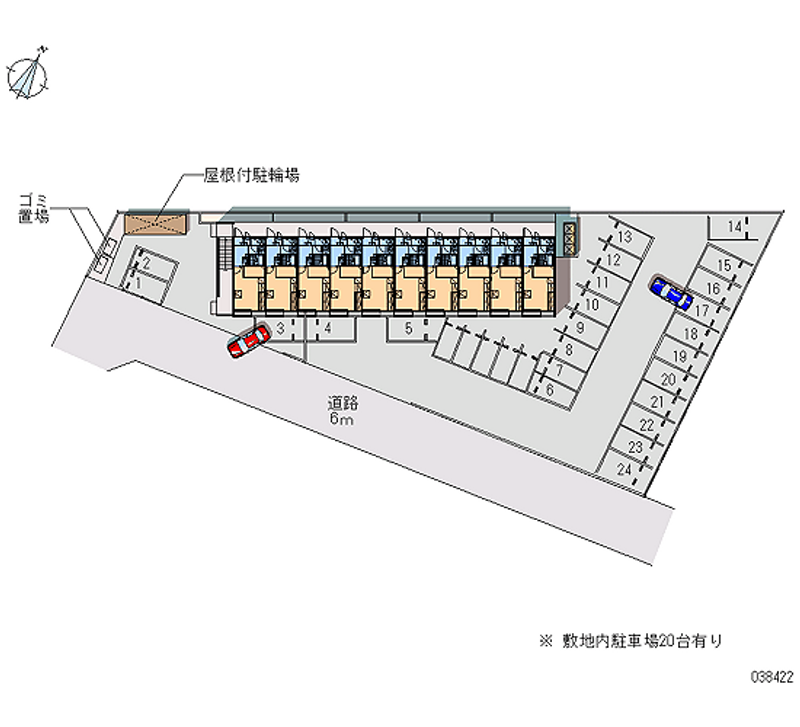 38422月租停车场